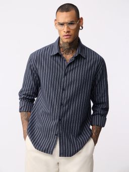 The Souled Store - Relaxed-Fit Shadow Men Relaxed Shirts