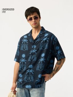 The Souled Store - Oversized Shirt: Tiger Men Oversized Shirts