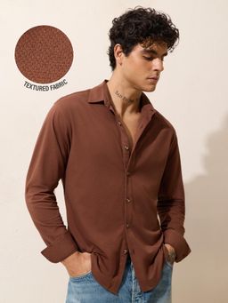 The Souled Store - Solids: Amber Glow Men Shirts