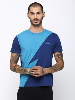 Huetrap - Mens Launch Navy Short Sleeve T-Shirt