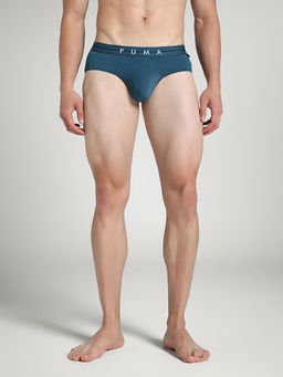 Puma - Blue Textured Brief