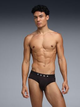 Puma - Brown Textured Brief