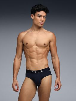 Puma - Blue Textured Brief