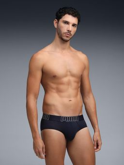 Puma - Blue Solid/Plain Brief
