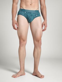 Puma - Blue Textured Brief