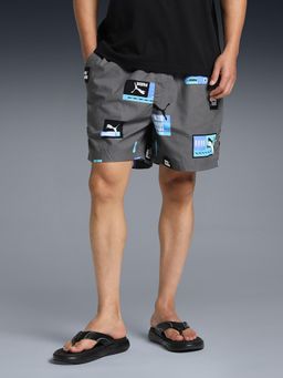 Puma - Grey Printed Boxer