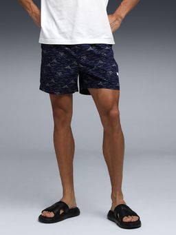 Puma - Blue Printed Boxer