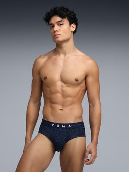 Puma - Blue Solid/Plain Brief