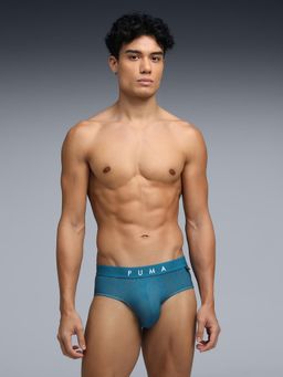 Puma - Blue Solid/Plain Brief