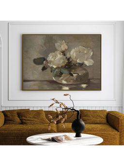 ARTCREST - Greenfield Gazetteer Large Painting Black Box Framed Canvas Wall Art