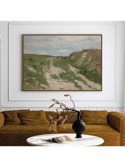 ARTCREST - Meadow Mirage Large Painting Black Box Framed Canvas Wall Art