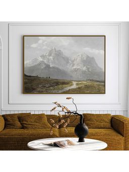 ARTCREST - Meadow Muse Large Painting Black Box Framed Canvas Wall Art