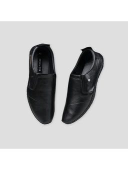 EZOK - Black Formal Leather Shoes for Men