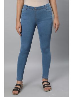 Elleven - Ice Blue Denim Jeggings