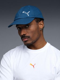 Puma - Essentials Embroidered Cat Logo Cap II - Blue