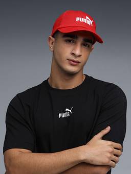 Puma - Essentials No.1 Logo Baseball Cap - Red