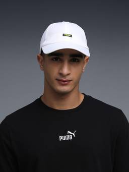 Puma - Essentials No.1 Logo Patch Baseball Cap - White