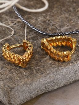 Anika's Creations - Gold Plated Stud Earring