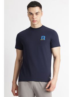 Reebok - Navy Blue Round Neck Men T Shirt