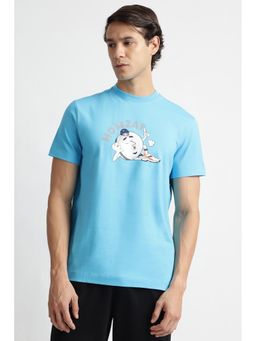 Reebok - Blue Round Neck Men T Shirt