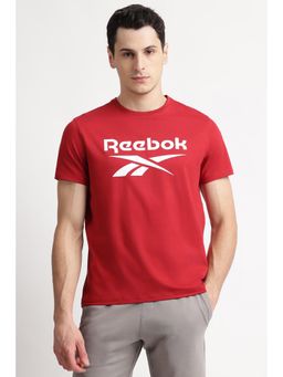 Reebok - Red Round Neck Men T Shirt