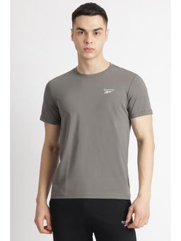 Reebok - Grey Round Neck Men T Shirt