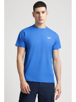Reebok - Blue Round Neck Men T Shirt