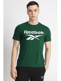 Reebok - Green Round Neck Men T Shirt