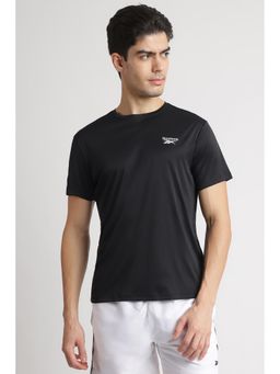 Reebok - Black Round Neck Men T Shirt