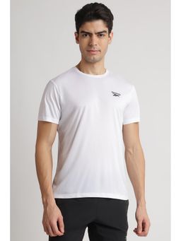 Reebok - White Round Neck Men T Shirt