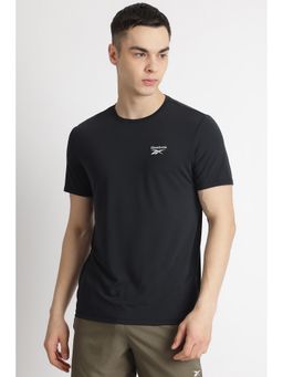 Reebok - Black Round Neck Men T Shirt