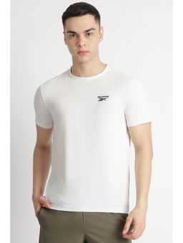 Reebok - White Round Neck Men T Shirt