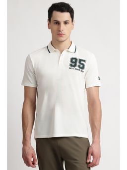 Reebok - White Collar Neck Men Polo Shirt