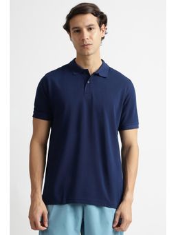 Reebok - Blue Collar Neck Men Polo Shirt