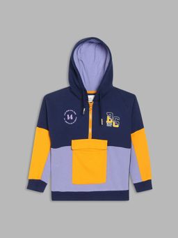 Blue Giraffe - Boys Multicolor Hoodie