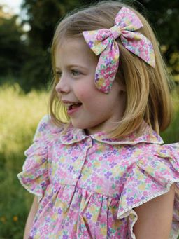 EARLY SUNDAY - Emma Floral Purple Audrey Clip