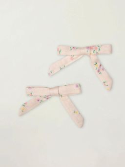 EARLY SUNDAY - Floral Printed Bouquet Grace Hair Clips (Pack of 2)
