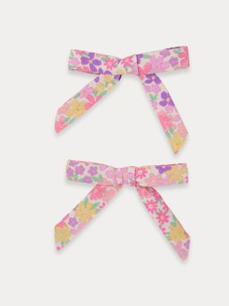 EARLY SUNDAY - Emma Floral Purple Grace Hair Clips (Pack of 2)