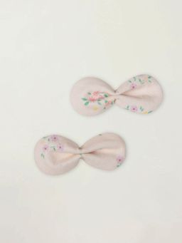 EARLY SUNDAY - Floral Printed Bouquet Penelope Hair Clips (Pack of 2)