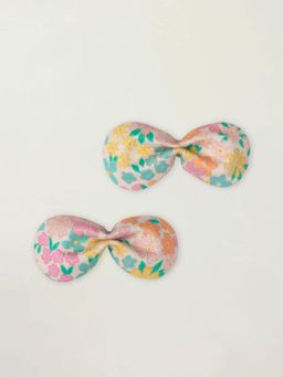EARLY SUNDAY - Emma Floral Mint Penelope Hair Clips (Pack of 2)