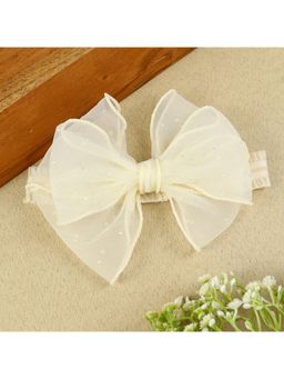 Asthetika Kids - Organza Bow Yellow Headband