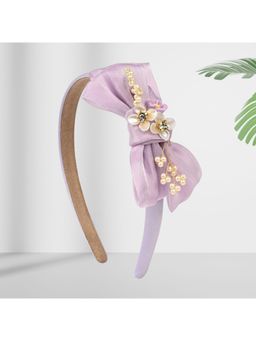 Asthetika Kids - Filigree Embellished Bow Hairband