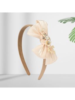 Asthetika Kids - Filigree Embellished Bow Hairband