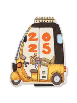 Happywagon - 2025 The Great Indian Auto Desk Calender
