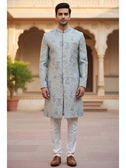 TAJIRI - ELARIS Blue Kurta with Trouser