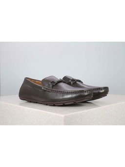 ATESBER - Brown Solid Formal Shoes