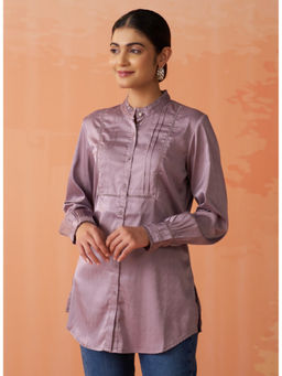 Lakshita - Lavender Monochrome Shirt