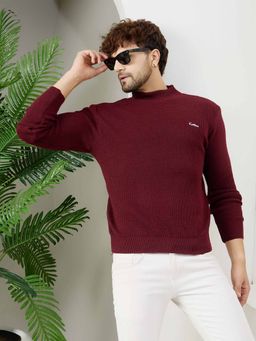 Kvetoo - Wine Solid Sweater