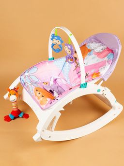 Baby Moo - Nature Lover Purple Portable Rocker