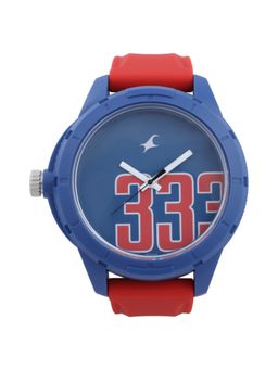Fastrack - 38019PP01C Blue Dial Analog Watch for Unisex